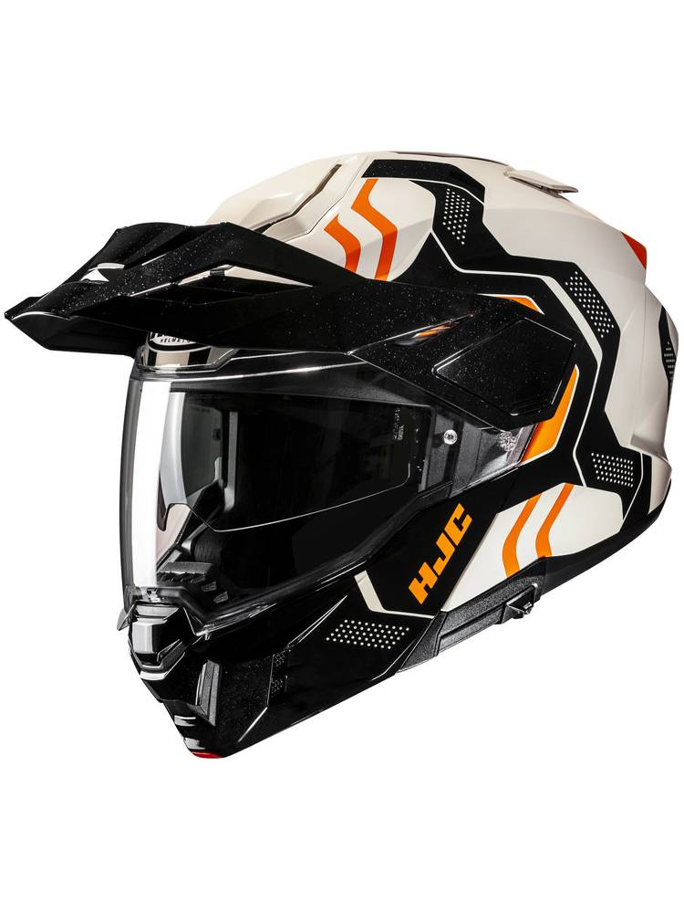 Kask szczękowy HJC I80 Velly czarno-brązowy