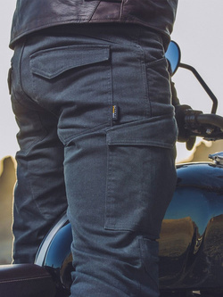 Jeansy motocyklowe Spidi Pathfinder Cargo ciemnoszare