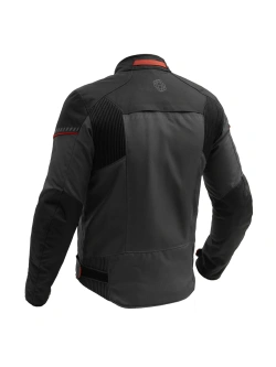 Kurtka motocyklowa tekstylna Broger Grid czarno-szara