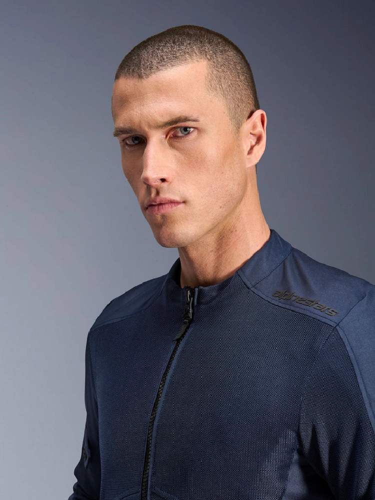 Kurtka motocyklowa tekstylna Alpinestars C-1 Air niebieska