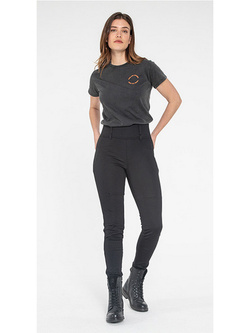 Legginsy motocyklowe damskie John Doe Jeggy Monolayer czarne