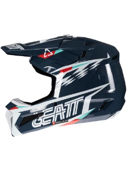 Kask enduro Leatt Moto 2.5 V25 niebiesko-biały