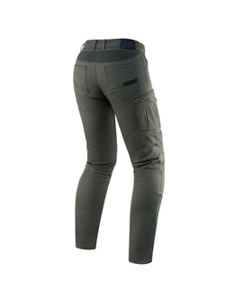 Jeansy motocyklowe Rebelhorn Vandal Twill zielone