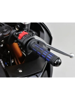Manetki Daytona Products GrippyGrip GGD-Tapered-SP do kierownic o średnicy 22,2 [mm] czarno-niebieskie