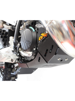 Płyta pod silnik AXP Racing Xtrem wybrane modele GasGas, KTM, Husqvarna z osłoną podnośnika czarna 