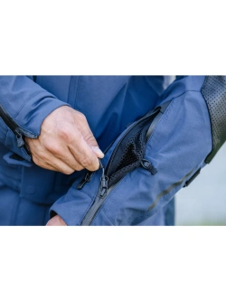 Kurtka motocyklowa tekstylna Klim Kodiak niebiesko-czerwona