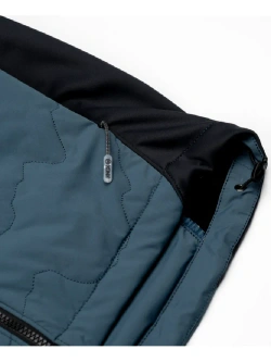 Kurtka przeciwdeszczowa damska Knox Modra czarno-niebieska