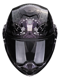 Kask szczękowy Scorpion Exo-Tech Evo Dream czarno-fioletowo-biały