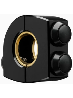 Przycisk do sterownika/ kontrolera Motogadget mo.Switch Plain czarny [średnica kierownicy: 22 mm/ 25,4 mm] [3 przyciski]