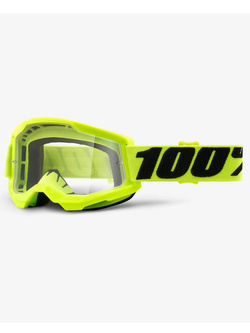 Gogle motocyklowe 100% Strata 2 żółte