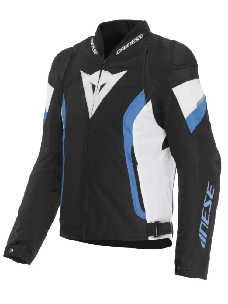 Kurtka motocyklowa tekstylna Dainese Avro 5 Tex czarno-niebiesko-biała