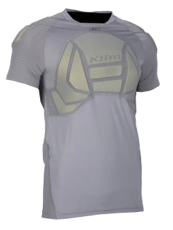 Koszulka z ochraniaczami Klim Tactical SS szara