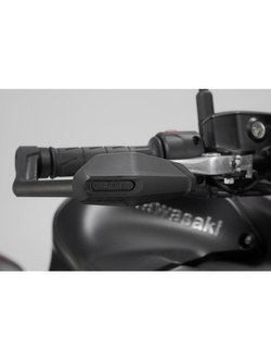 Osłony klamki hamulca i sprzęgła z osłoną przed wiatrem Sw-Motech Kawasaki/ Yamaha (wybrane modele)
