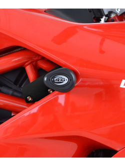 Crash pady Aero R&G do Ducati Supersport / S (17-20) (bez wiercenia) czarne