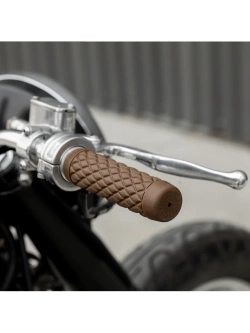 Manetki motocyklowe Biltwell Torker TPV do kierownic o średnicy 25.4 [mm] brązowe