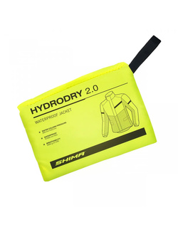 Kurtka motocyklowa przeciwdeszczowa Shima HydroDry 2.0 czarna-fluo