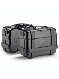 Zestaw kufrów bocznych GIVI TRK33BB Monokey Trekker Lite czarnych [pojemność: 2 x 33 l]