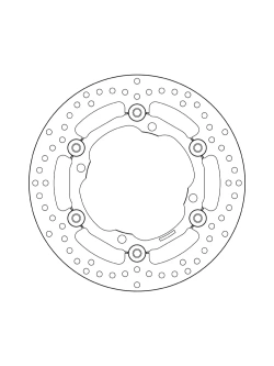 Tarcza Hamulcowa Brembo Serie Oro Floating Prime Line Suzuki RMZ 250/ 450 (16-) [śr. 250 mm]