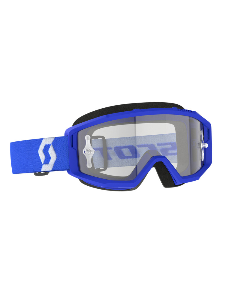 Gogle motocyklowe Scott Primal Clear niebiesko-białe