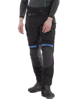 Spodnie motocyklowe tekstylne Dainese Super Adventure Absoluteshell czarno-niebieskie