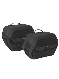 Zestaw: sakwy boczne Legend Gear LH1/ LH1 + stelaż LH1/ LH1 Sw-Motech do Harley-Davidson Softail Low Rider S (19-)/ Softail Slim (FLSL) ST1 / Street Bob (17-25), Softail Standard (20-25) [pojemność: 39 l]