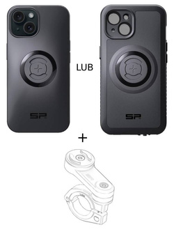 Zestaw na motocykl: etui na telefon iPhone 15 + mocowanie SP Connect