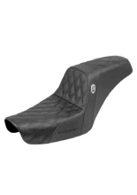 Kanapa motocyklowa dla kierowcy i pasażera Saddlemen SDC Performance Pro Series Gripper Harley Davidson FXD Dyna (wybrane modele) (96-03) czarna