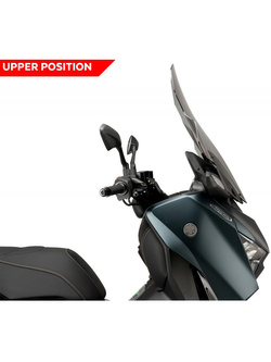 Szyba motocyklowa turystyczna PUIG Yamaha X-Max 125 / 300 (23-) lekko przyciemniana