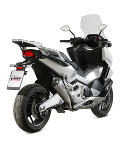 Tłumik motocyklowy Slip-On Line (Delta Race) MIVV do Honda Forza 750 (21-) srebrny