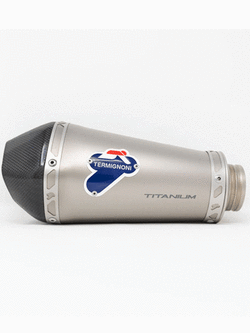 Tłumik Slip-On Termignoni Conical tytan + rura łącząca do Yamaha YZF R3 / MT03 (15-20)