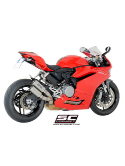 Podwójny tłumik SC-Project CR-T Titanium (Slip on) - Ducati Panigale 959 [16-19]