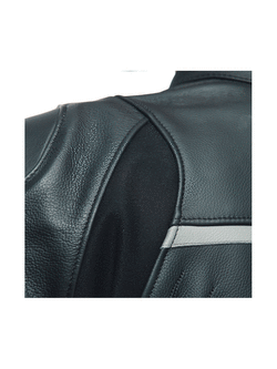 Kurtka motocyklowa skórzana Dainese Racing 4 czarno-czerwona