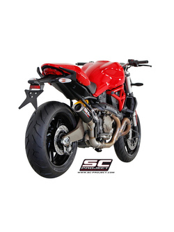 Tłumik SC-Project CR-T Carbon / Titanium (Slip on) - Ducati Monster 821 [14-17]