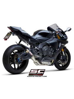 Tłumik SC-Project GP70-R Carbon / Titanium, Bez katalizatora (Slip on) - Yamaha YZF R1 / R1M [20-21]