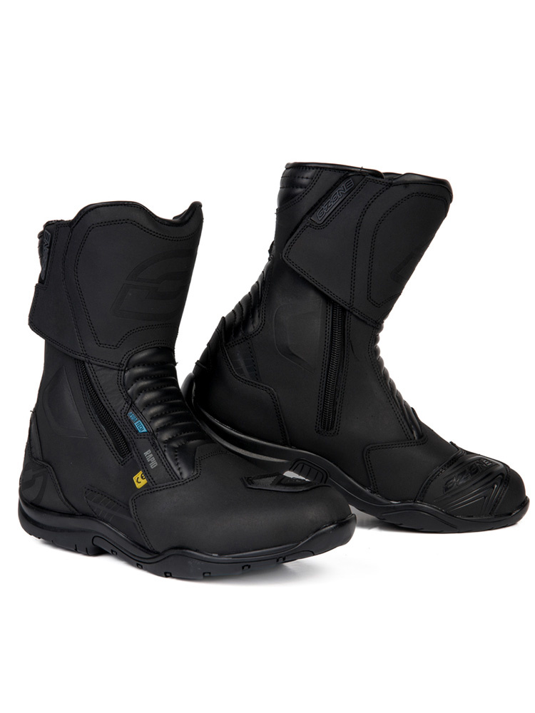 Buty motocyklowe skórzane Ozone Rapid czarne