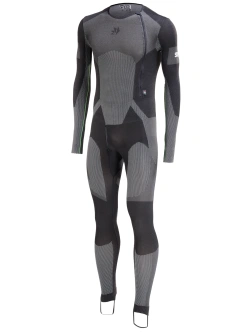 Kombinezon termoaktywny SIXS Breezy Touch V2 czarno-szary