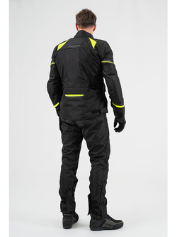 Kurtka motocyklowa tekstylna Shima Runner czarno-fluo