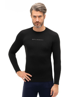 Koszulka termoaktywna Brubeck 3D Pro czarna 