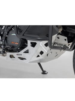 Osłona silnika SW-MOTECH KTM 1290 Super Adventure / S / R (21-) srebrna