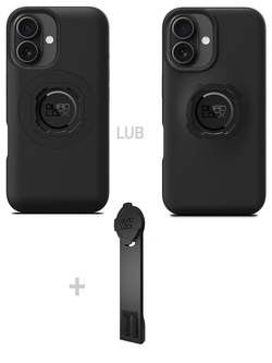 Zestaw: etui na telefon iPhone 16 oraz adapter do statywu Quad Lock