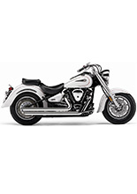 Pełny układ wydechowy Cobra Speedster Slashdown do modeli Yamaha Drag Star XVS 1100 (99-02), Drag Star Classic XVS 1100 A (00-07)