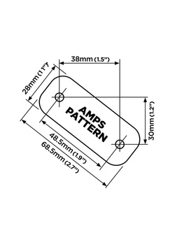 Podstawa prostokątna Quad Lock 360 Base (2 otwory)