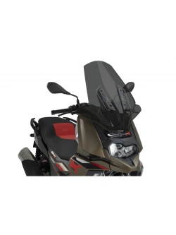 Szyba do skutera turystyczna PUIG V-Tech BMW C400X (19-) mocno przyciemniana