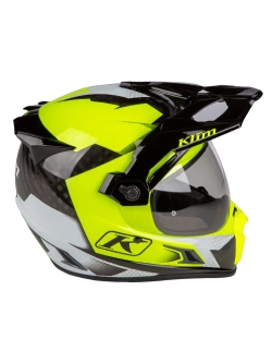Kask adventure Klim Krios Pro Charger zółto-czarny