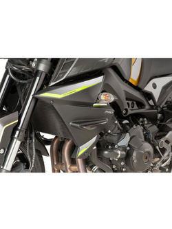 Boczne panele do chłodnicy do Yamaha MT-09/SP (czarny mat)