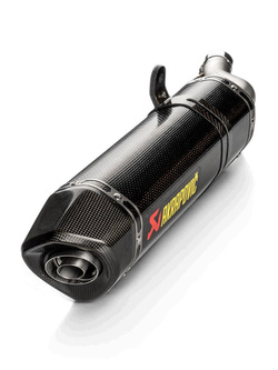 Tłumik motocyklowy Akrapović Honda CB 400 X (16-24)/ 500 F/ 500 X (16-23)/ CBR 400/ 500 R (16-23) [Slip-On Line, Carbon]
