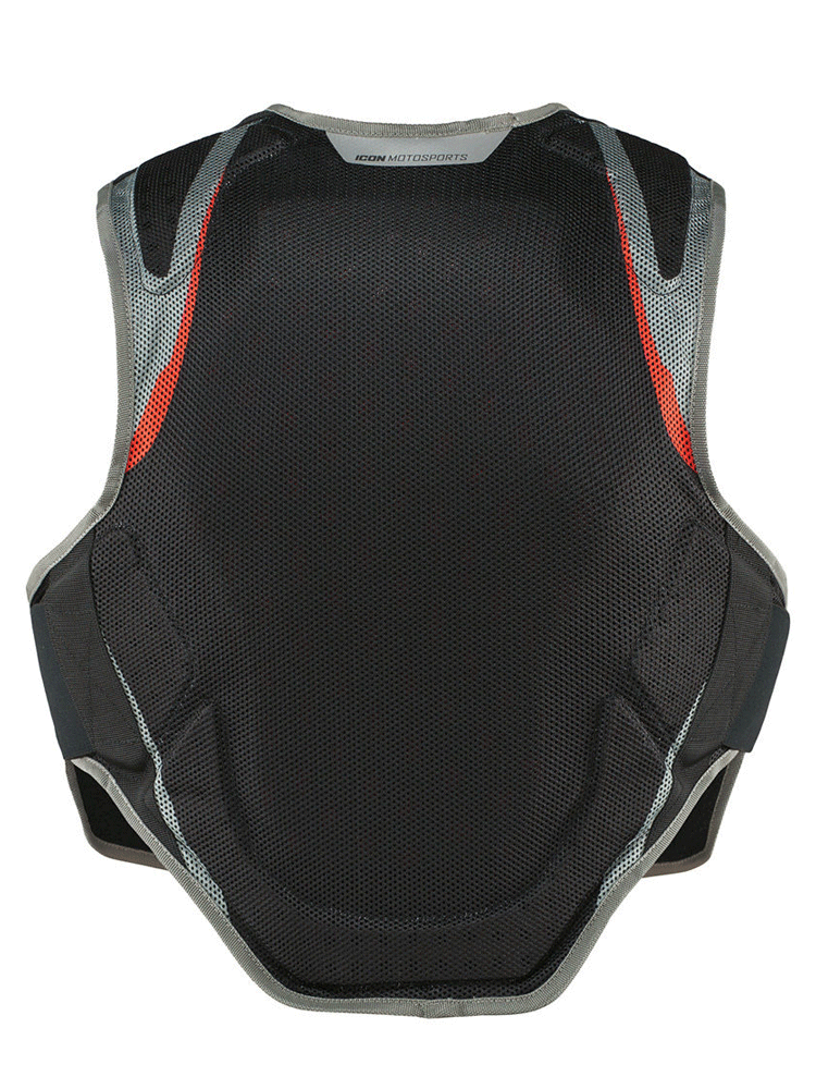 Buzer Icon Field Armor Softcore czarno-szaro-czerwony