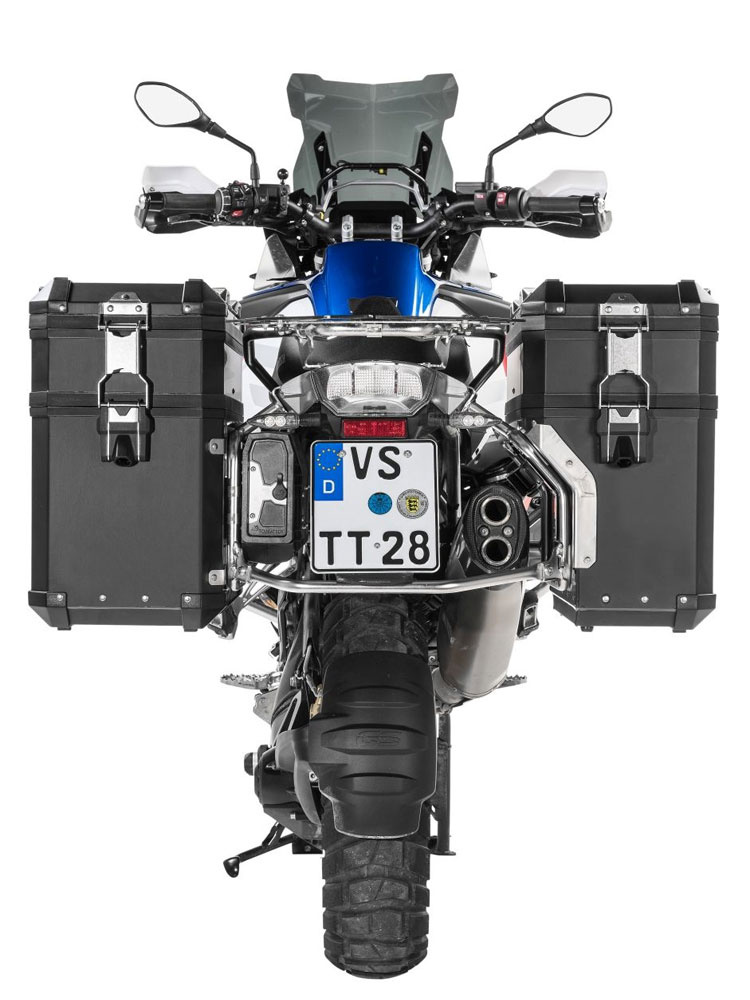 Podwyższenie kufrów Touratech Volume Booster do oryginalnych aluminiowych kufrów BMW czarne