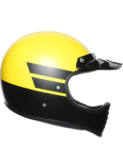 Kask integralny AGV X101 Dust żółto-czarny matowy