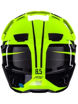 Kask adventure Leatt Kit Adv 8.5 V25 Hi-Viz z goglami czarny-fluo